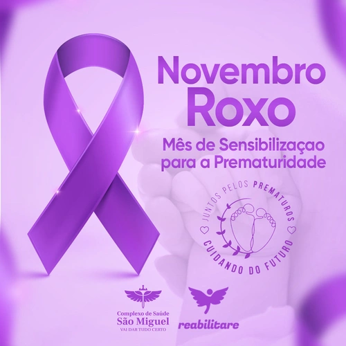 Novembro Roxo No Complexo De Saúde São Miguel – Blog César Macêdo