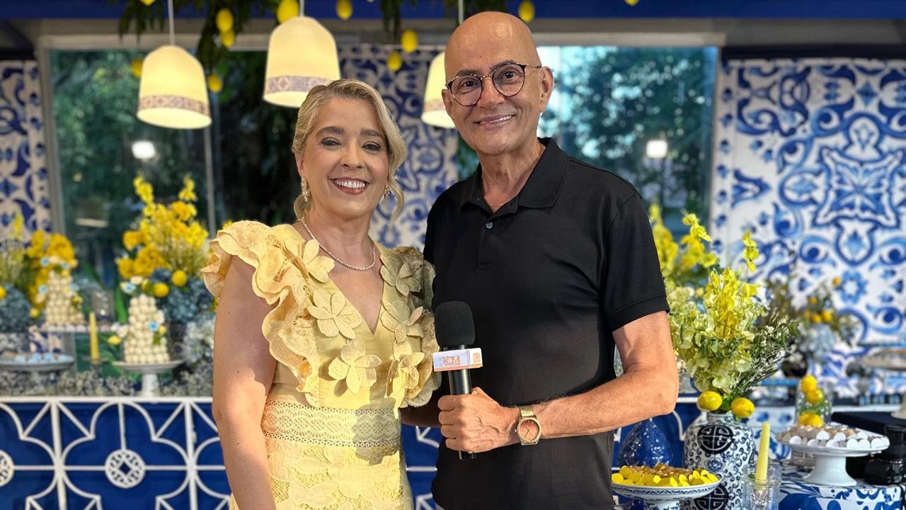 Entrevistando a aniversariante da noite, minha querida amiga Leila Vinas! 