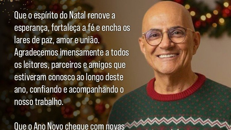 Que o Natal renove nossa fé, esperança e amor. Desejo a todos os meus seguidores e amigos um Feliz Natal e Boas