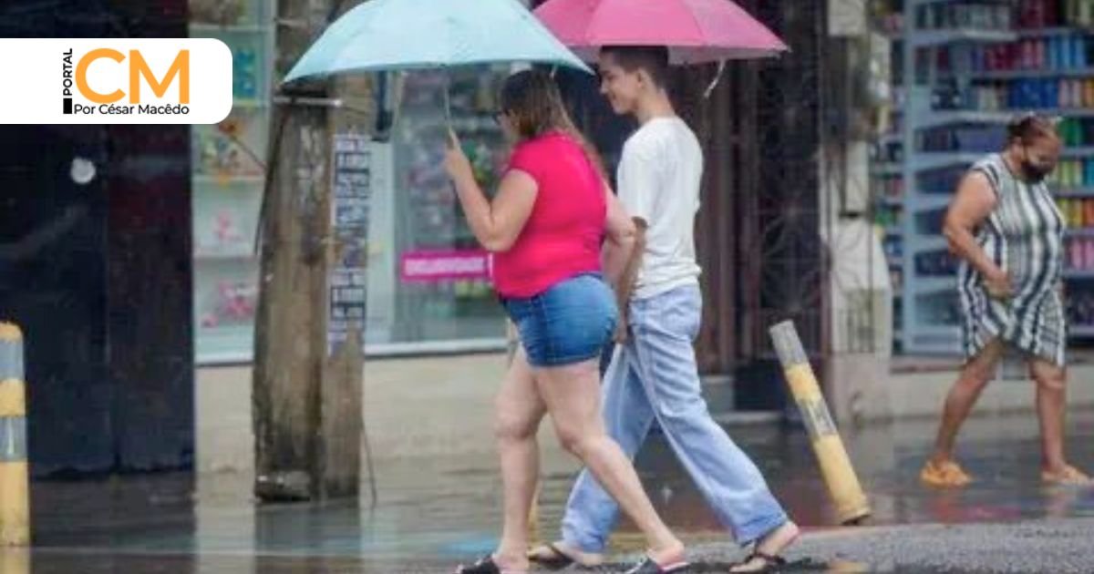 Fim de semana deve ser de chuvas intensas em cidades do CE