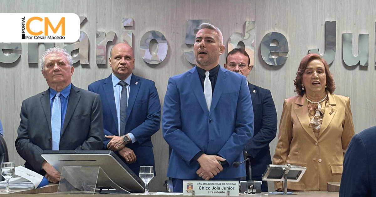 A Câmara Municipal de Sobral realizou a 1ª Sessão do semestre 2026.1