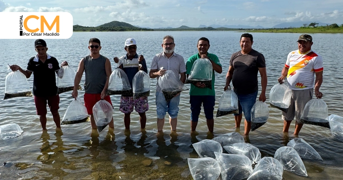 Sobral realiza primeiro peixamento de 2026 e fortalece atividade pesquiseira em Aracatiaçu