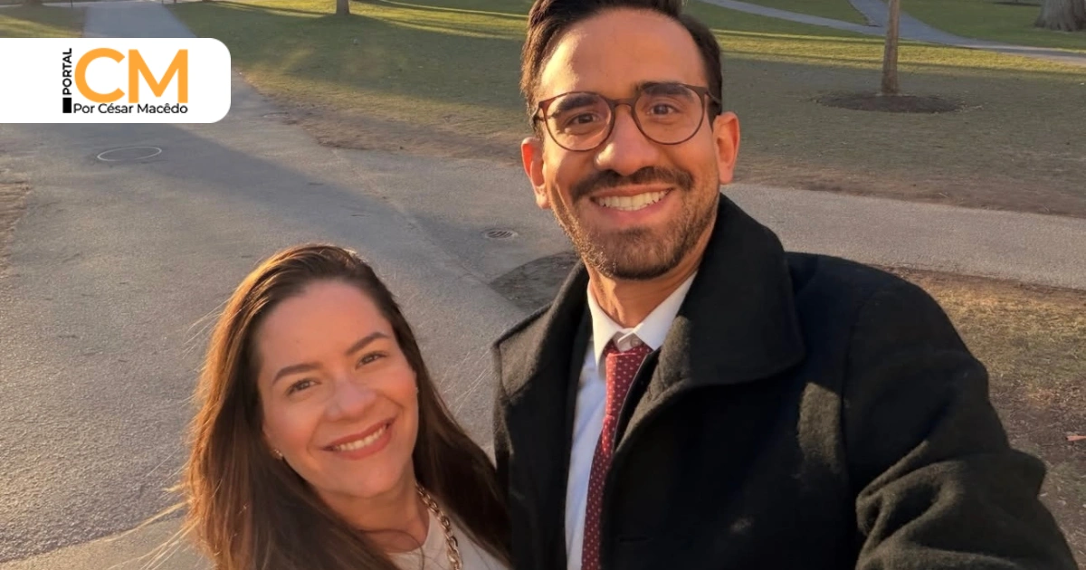Presença de destaque: meus preciosos amigos Diego Parente e Ana Luiza na Brazil Conference em Universidade Harvard ✨