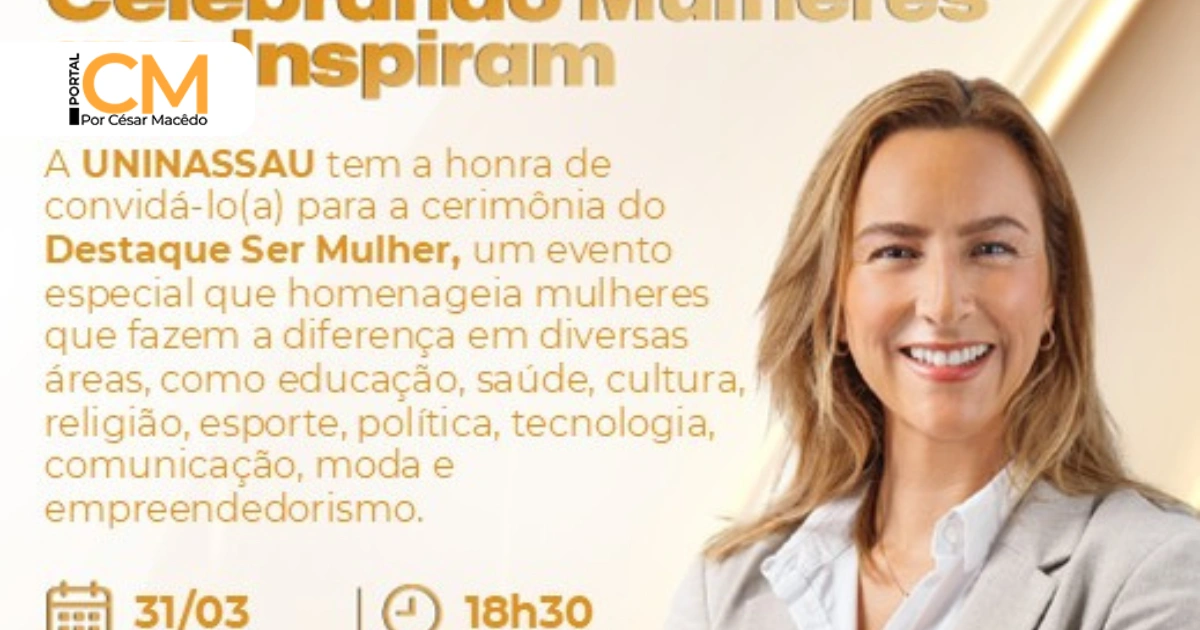 Faculdade Uninassau realiza a premiação Ser mulher Destaque em Sobral