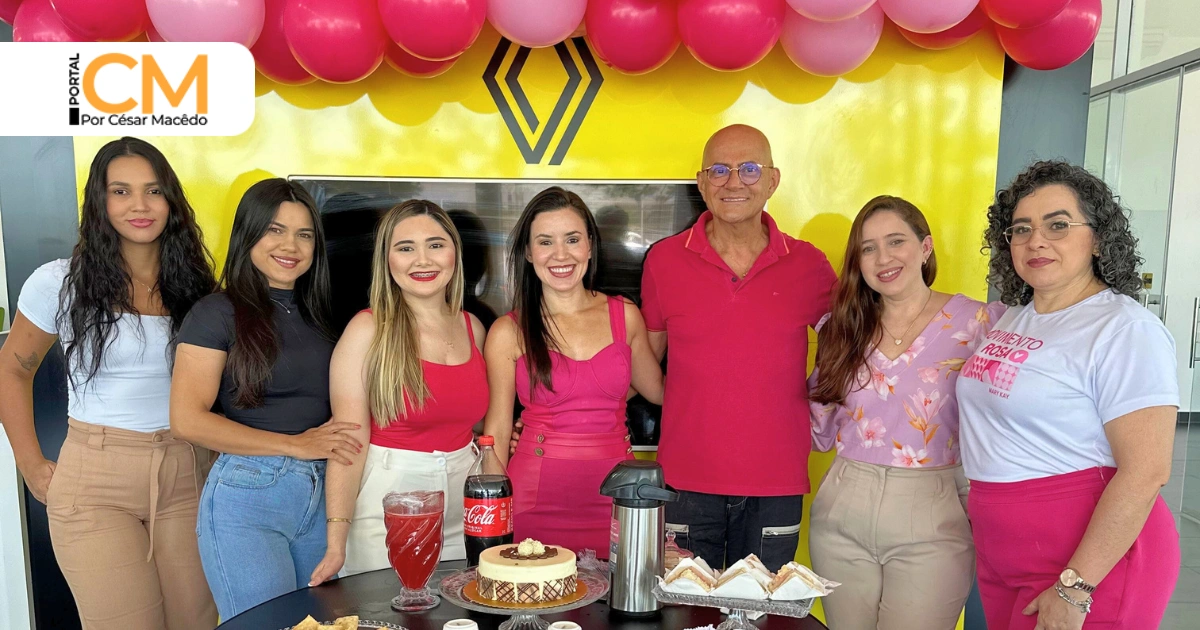 Café da manhã especial na Nord Renault celebra o Dia da Mulher