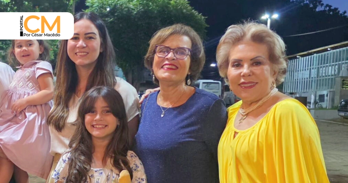 Quatro gerações de mulheres fortes