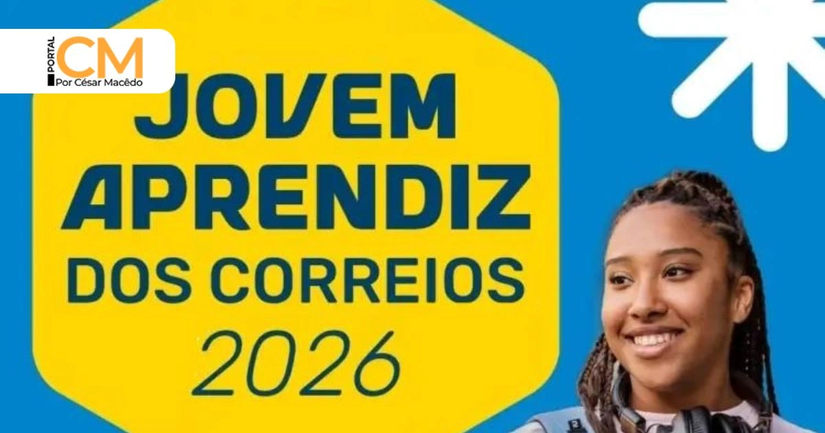 Correios abre inscrições para Jovem Aprendiz no Ceará até 11 de abril