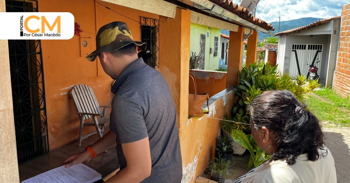 Prefeitura de Sobral realiza trabalho de Regularização Fundiária na localidade de Barragem em Jaibaras