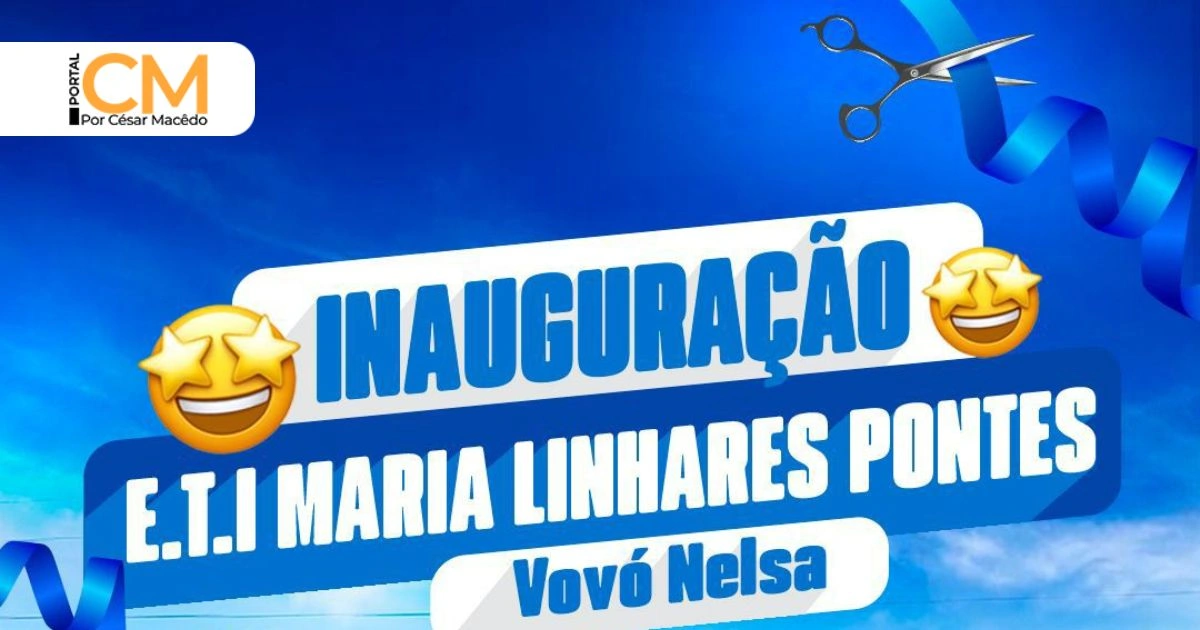 Prefeitura de Sobral inaugura Escola de Tempo Integral no bairro Padre Palhano