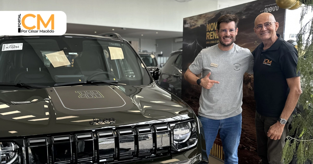 New Sedan Jeep realiza lançamento do Renegade 2027