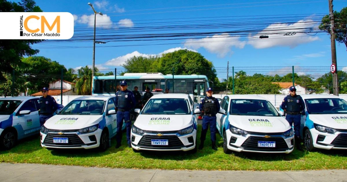 Sobral recebe viaturas e equipamentos do Governo do Estado para reforçar a segurança municipal