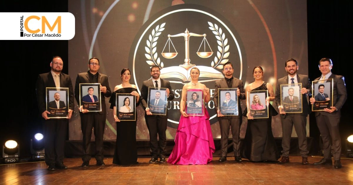Destaque Jurídico 2026 reúne grandes nomes do Direito em noite de homenagens no Theatro São João (PARTE 2)