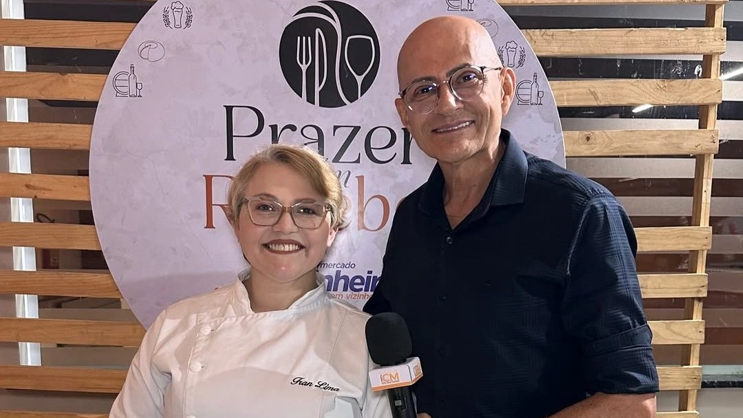 Entrevista com a chef Fran Lima diretamente do jantar harmonizado “Prazer em Receber” promovido pelo grupo Supermercado Pinheiro.