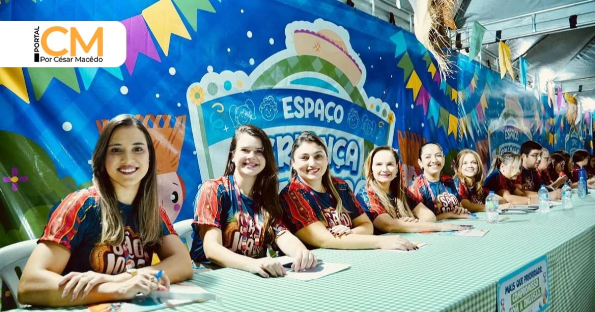 Espaço Criança Segura ultrapassa 4,5 mil atendimentos durante o São João de Sobral e a festa de aniversário do município
