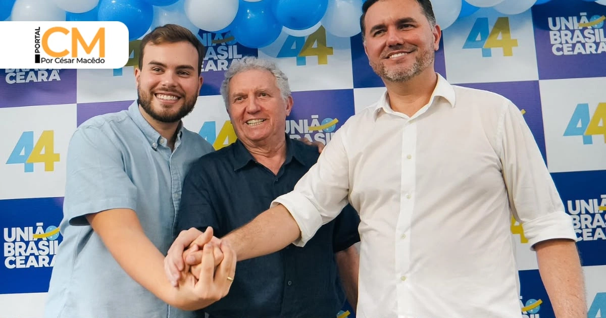 Prefeito Oscar Rodrigues participa da Convenção do União Brasil e reforça união de lideranças pelo Ceará
