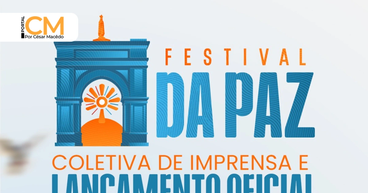 Diocese de Sobral lançará oficialmente o Festival da Paz 2026 em Coletiva de Imprensa na próxima segunda-feira (13/07)