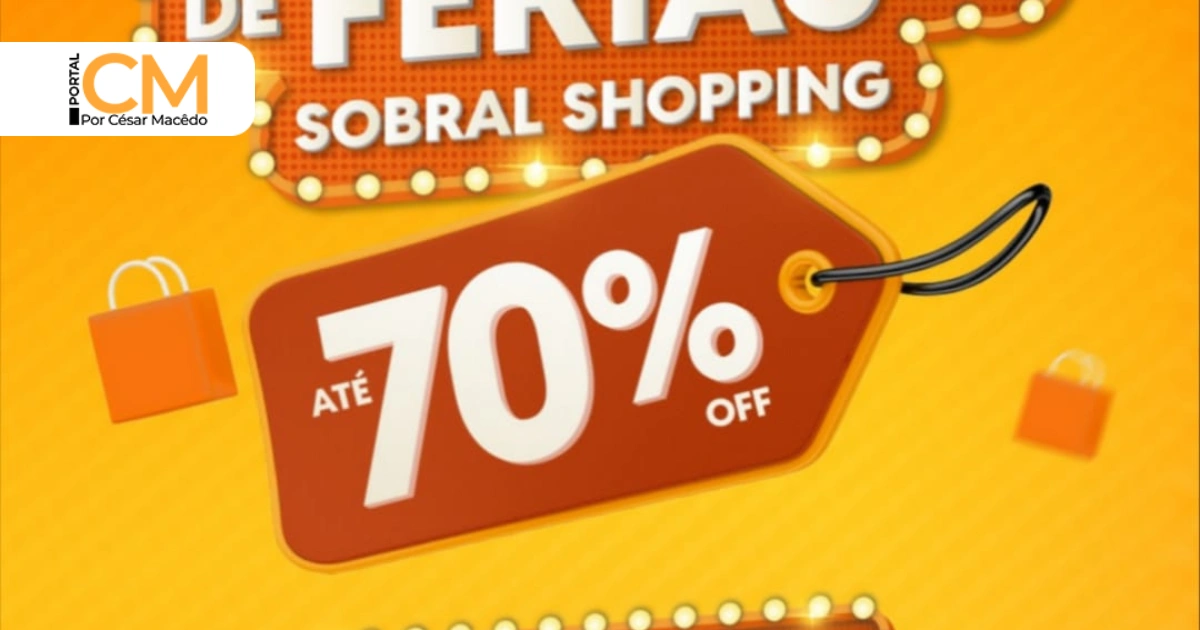 BAZAR DE FÉRIAS NO SOBRAL SHOPPING!
