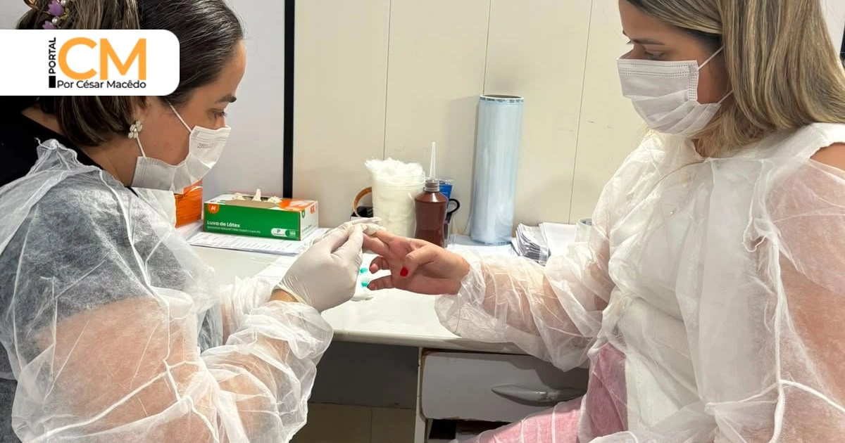 Sobral capacita profissionais da Atenção Primária para realização de testes rápidos