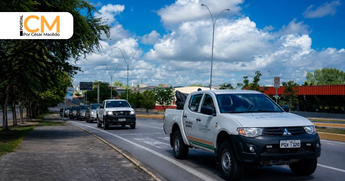 Frota de carros fumacê chega a Sobral para novos ciclos de combate à dengue