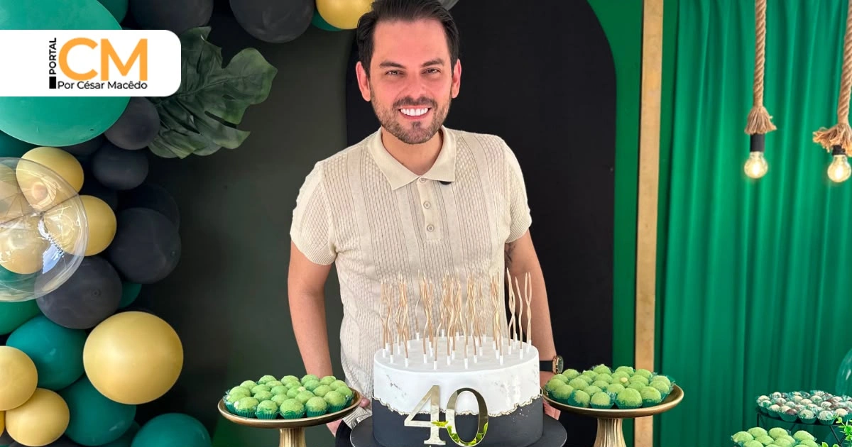 Dr. Rafael Didier celebra seus 40 anos em grande estilo