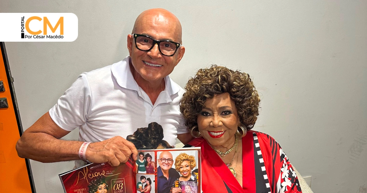 Encontro especial com minha Marrom, Alcione: um momento inesquecível! ❤️🎶