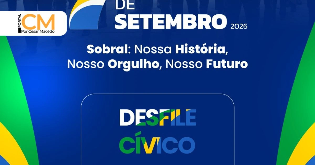 Sobral realiza tradicional Desfile Cívico de 7 de Setembro com novidades para o público