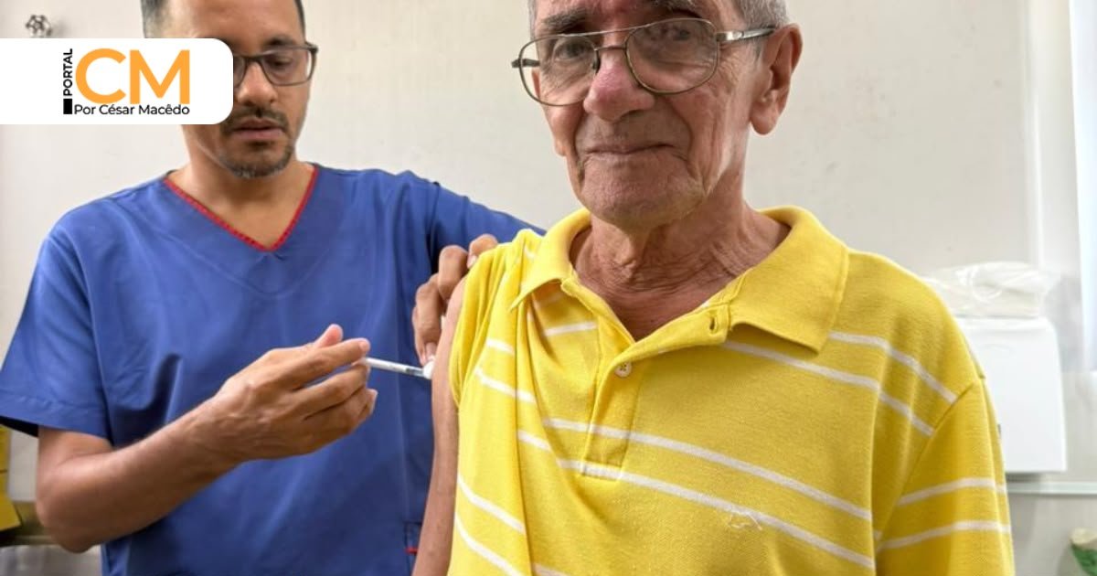 Equipes de saúde realizam vacinação domiciliar para ampliar cobertura vacinal contra influenza e febre amarela em Sobral