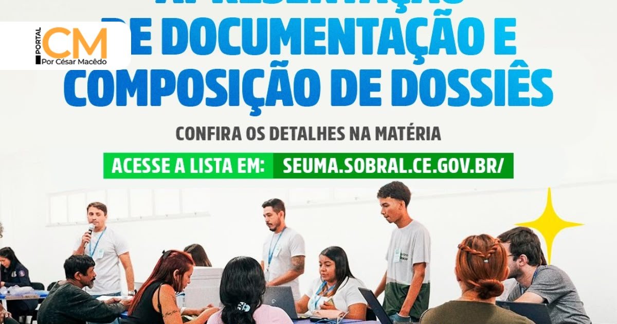 Prefeitura de Sobral convoca candidatos selecionados do Minha Casa, Minha Vida para entrega de documentação